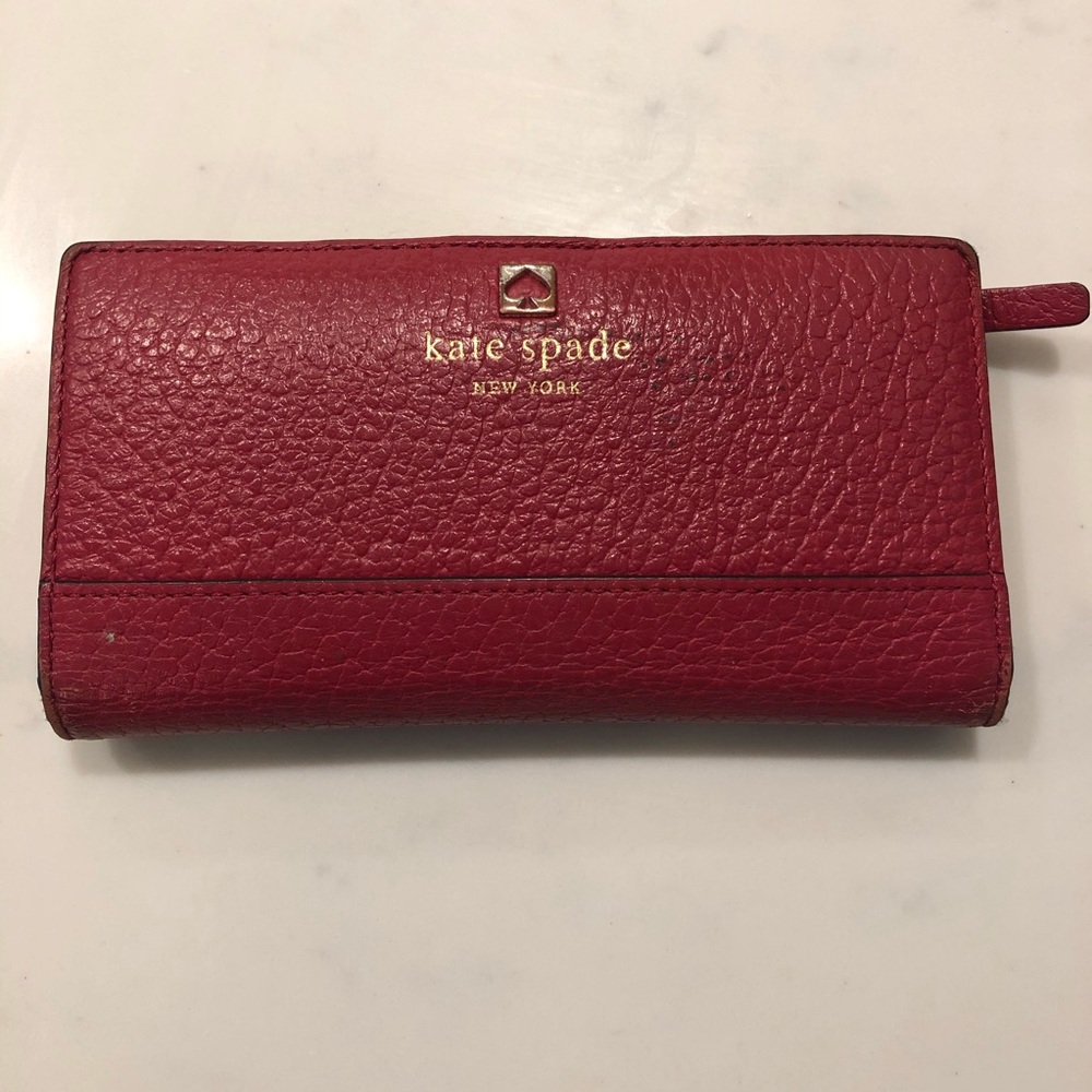 Kate Spade Red Wallet